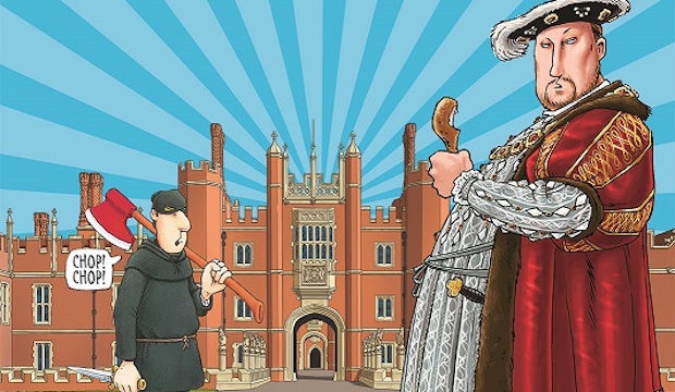 Terrible Tudors at Hampton Court Palace 