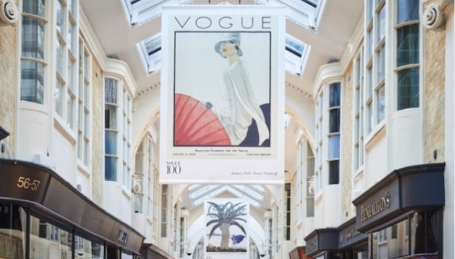 Vogue shopping event, Burlington Arcade