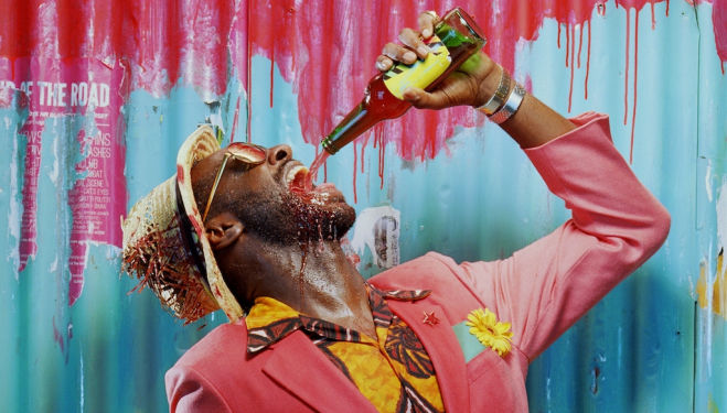 They Drink It In The Congo: Sule Rimi photographed by Miles Aldridge