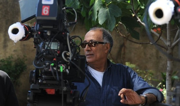 Abbas Kiarostami at work