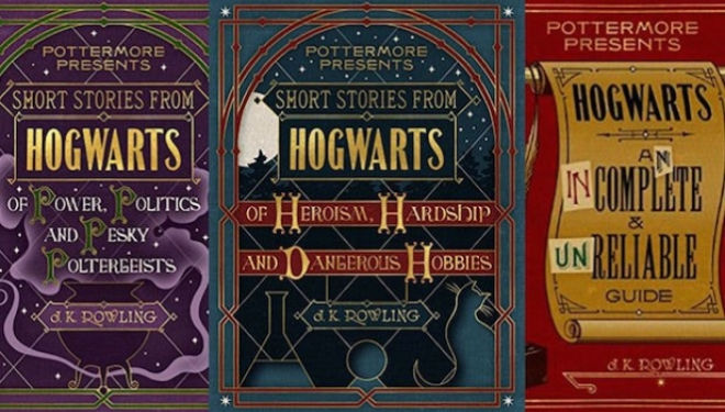 Three new Harry Potter books arriving this autumn 
