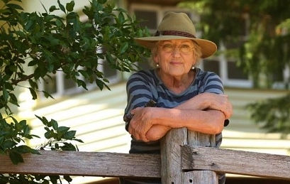 Germaine Greer at home in Cave Creek, Queensland. Photo: Rex Features