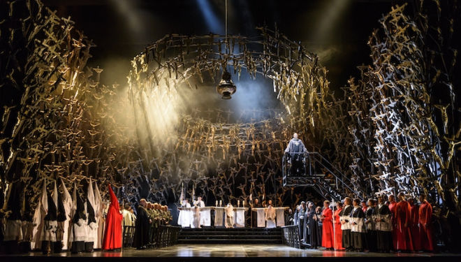 Bellini's powerful and dramatic opera is tested in the fire