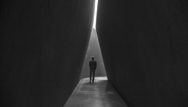 Richard Serra NJ-1, 2015, weatherproof steel, six plates, overall: 13’ 9” × 51’ 6” × 24’ 6” (4.2 × 15.7 × 7.5 m), plates: 2” (5 cm thick) (C) Richard Serra. Photo by Cristiano Mascaro