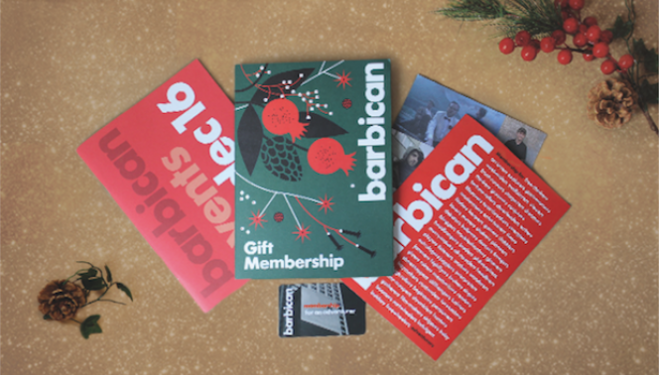 Barbican Gift Membership: Christmas presents 2016 