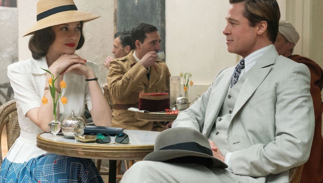 Brad Pitt and Marion Cotillard in delicious new blockbuster 'Allied' 