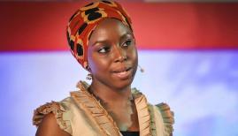Chimamanda Ngozi Adichie speaking at TED in 2009