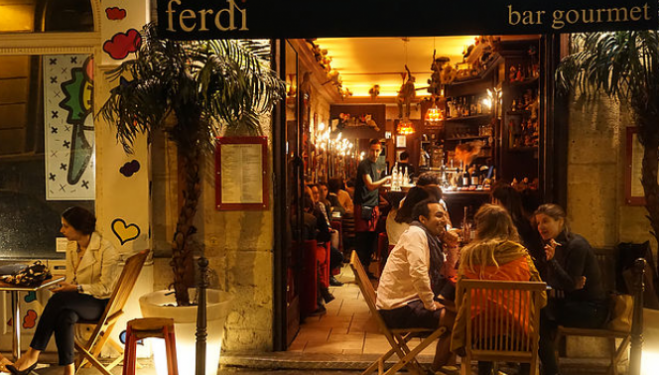 The Paris branch of Ferdi is a super-chic celebrity haunt