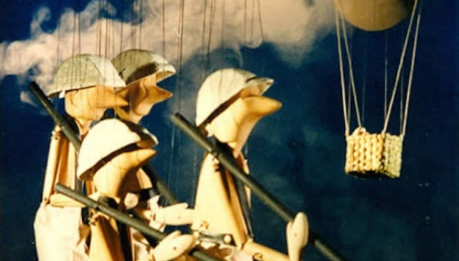 The Flight of Babuscha Baboon, Puppet Theatre Barge