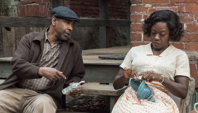 Oscar nominated Viola Davis and Denzel Washington – Fences film 2017
