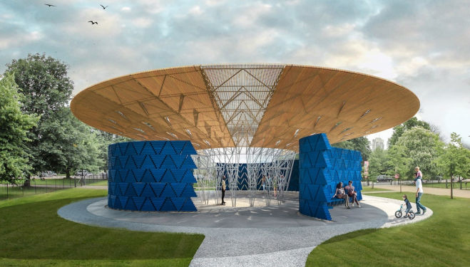 2017 Serpentine Pavilion: Francis Kéré's design revealed
