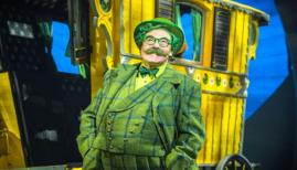 Rufus Hound as Mr Toad in the Wind in the Willows. Photo: Marc Brenner, Jamie Hendry Productions