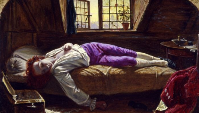 Henry Wallis's The Death of Chatterton