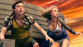 Cara Delevingne and Dane DeHaan in 'Valerian and the City of a Thousand Planets'.