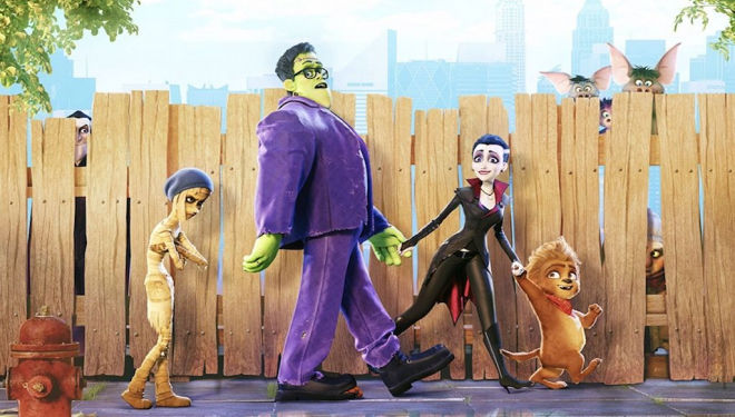 Here's the trailer for Monster Family: an animated comedy with a plot twist