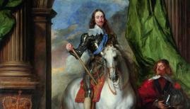 Anthony van Dyck (1599–1641), Charles I on Horseback with M. de St Antoine, 1633. Royal Collection Trust / © Her Majesty Queen Elizabeth II 2018  Exhibition organised in partnership with Royal Collection Trust 
