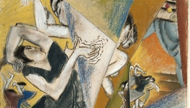 Max Weber, The Dancers (Detail), 1912 Courtesy Ben Uri Gallery