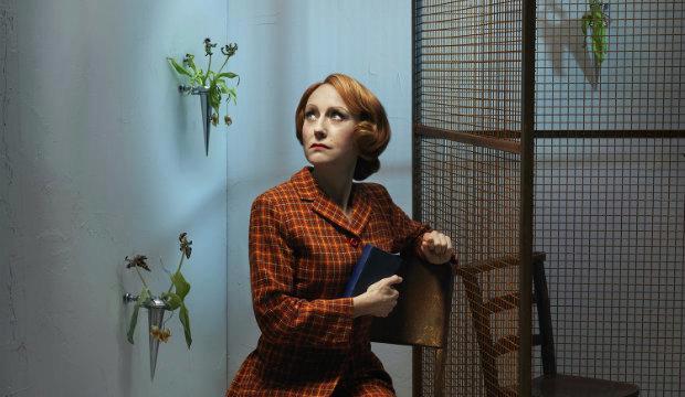 Lia Williams, The Prime of Miss Jean Brodie, Donmar Warehouse. Photo by David Stewart