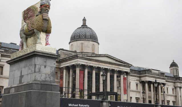 Fourth Plinth Commission: The Invisible Enemy Should Not Exist, Michael Rakowitz