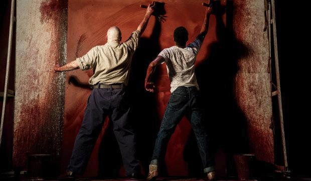 Red Review: Alfred Molina as Mark Rothko and Alfred Enoch as Ken.