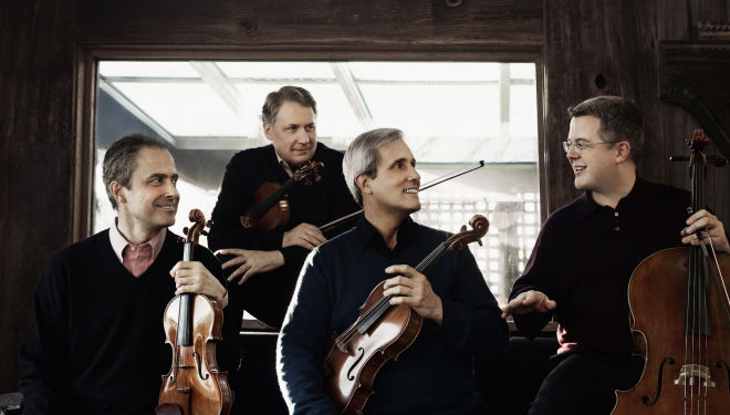 The multiple award-winning Emerson Quartet (Credit: Lisa-Marie Mazzucco)