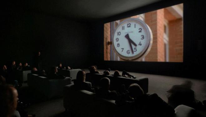 Movies pass the time in Marclay's The Clock