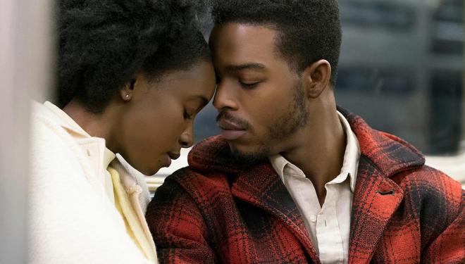 KiKi Layne and Stephan James in If Beale Street Could Talk
