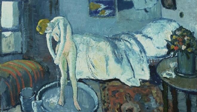 Best art exhibitions, Paris, autumn 2018: Picasso, La Chambre bleue, 1901