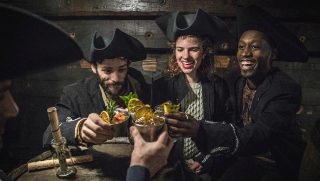 Pirates of the Hidden Spirit: immersive cocktail experience, The Golden Hinde