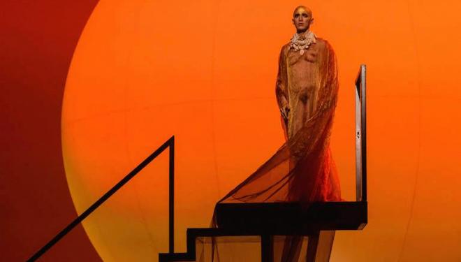 Anthony Roth Costanzo in the title role of Akhnaten. Photo: Jane Hobson