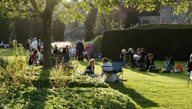 Music and picnics go hand in hand at Glyndebourne. Photo: Leigh Simpson