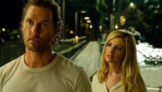 Matthew McConaughey and Anne Hathaway in Serenity, Sky Premiere