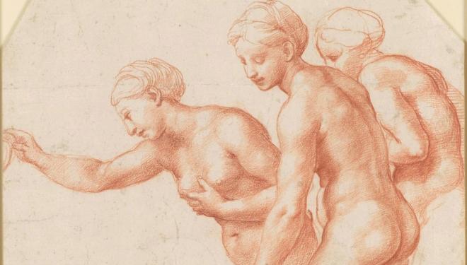 Raphael, The Three Graces, Royal Collection Trust/ © Her Majesty Queen Elizabeth II 2019