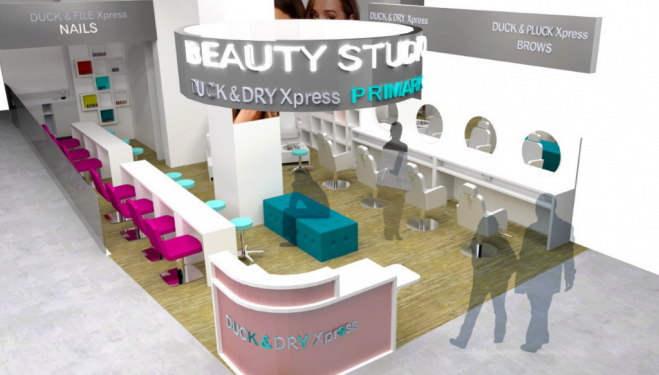 Primark launch beauty services with Duck & Dry 