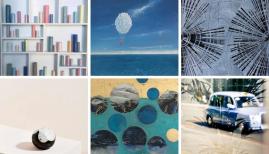 A selection of works available at the Affordable Art Fair online