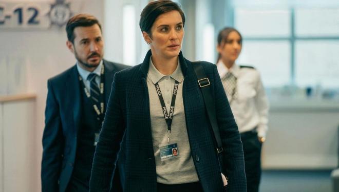 Martin Compston and Vicky McClure in Line of Duty series 5, BBC