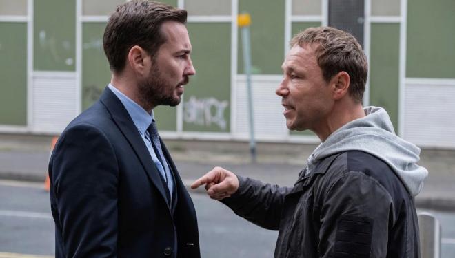 Martin Compston and Stephen Graham in Line of Duty series 5, BBC