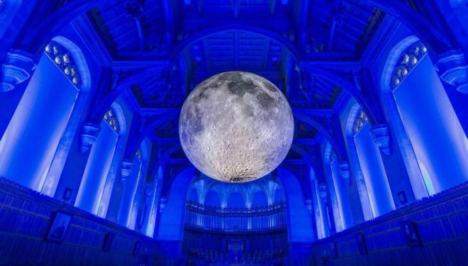 Museum of the Moon at University of Bristol UK (CREDIT) Carolyn Eaton