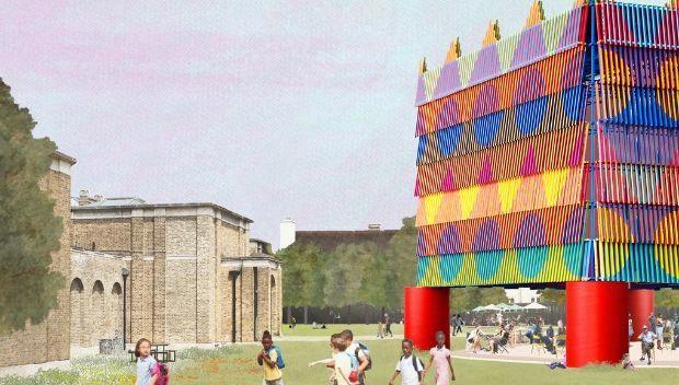Yinka Ilori's giant Colour Palace comes to Dulwich