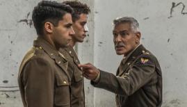 George Clooney and Christopher Abbott in Catch-22, Channel 4