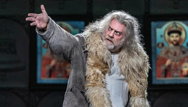Bryn Terfel stars in the title role of Boris Godunov at the Royal Opera House. Photo: Clive Barda