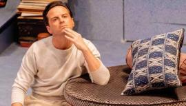 Andrew Scott, Present Laughter at the Old Vic. Photo by Manual Harlan