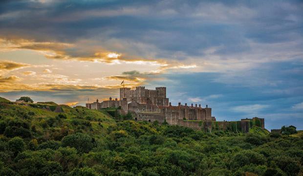 Take the family to the picturesque Dover Castle. Photo: English Heritage
