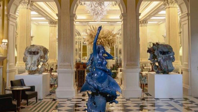 Damien Hirst, Treasures from the Wreck of the Unbelievable, Claridges