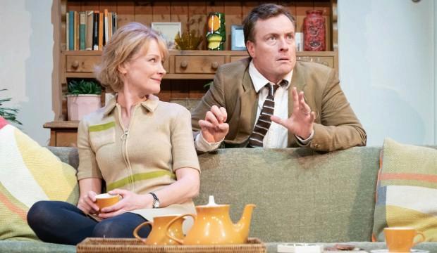 Claire Skinner and Toby Stephens in A Day in the Death of Joe Egg