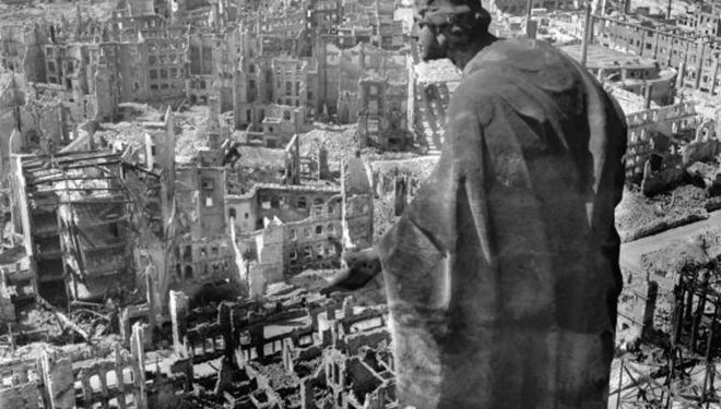  Richard Peter: Dresden After Allied Raids, 1945 World War II