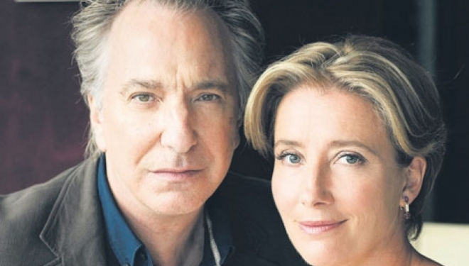 Q&A with Alan Rickman and Emma Thompson, The Tricycle 
