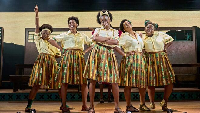 School Girls; Or, The African Mean Girls Play company. Photo: Manuel Harlan