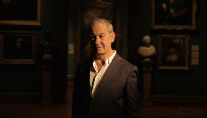 Simon Schama at the National Portrait Gallery, London
