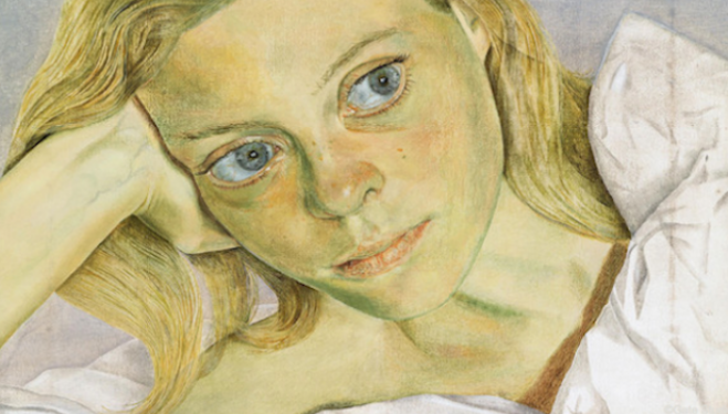 Lucian Freud artist, 'Girl in Bed’ (1952), Ordovas gallery London